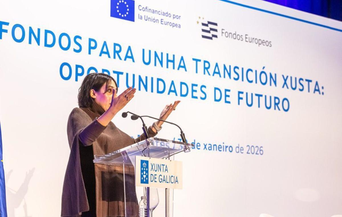 La conselleira de Economía, María Jesús Lorenzana. |  L.O.