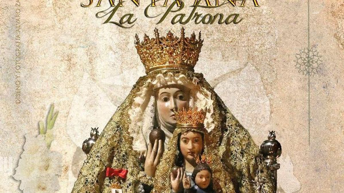 Cartel Velá de Santa Ana 2025 Dos Hermanas