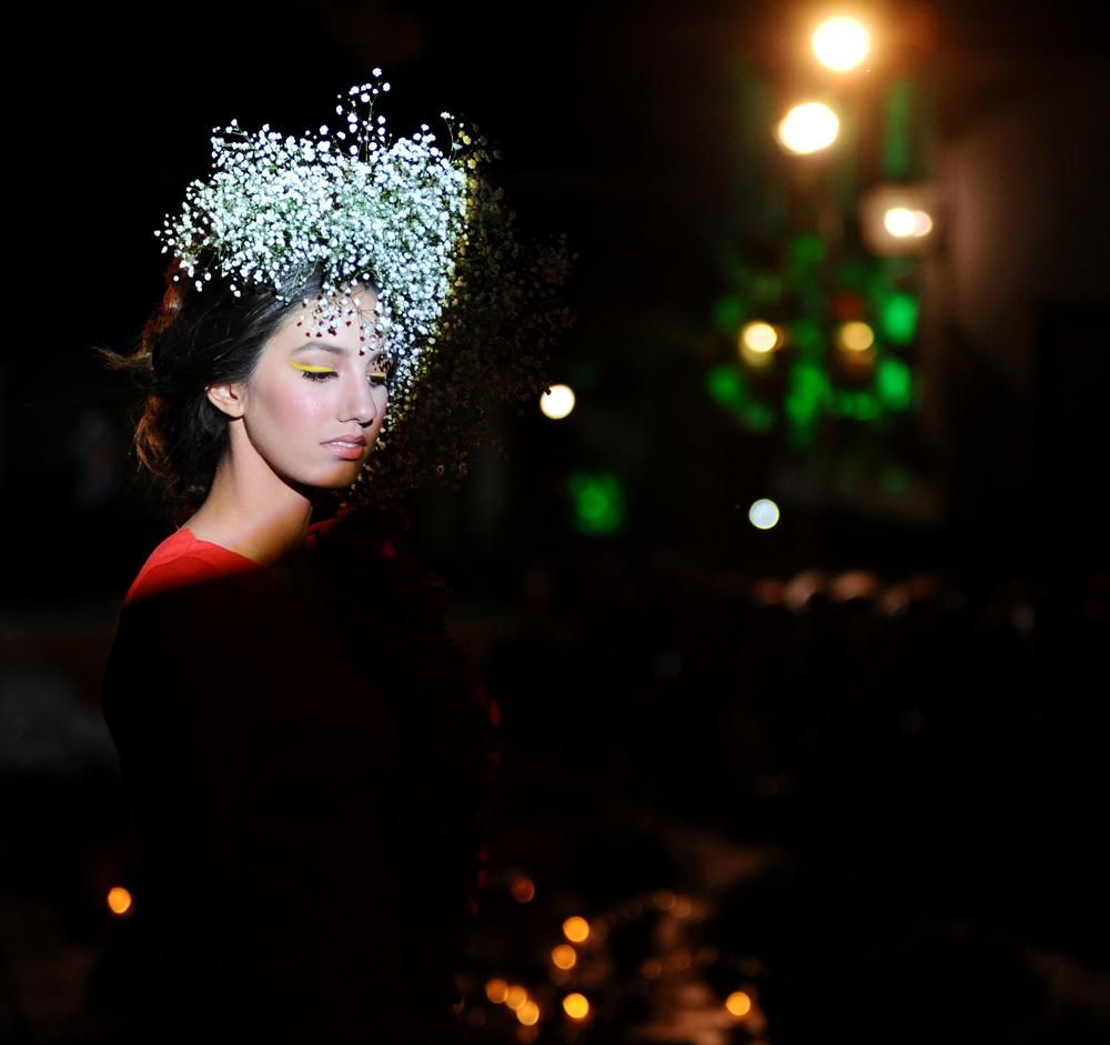 La moda de Juana Martín en los patios de Viana