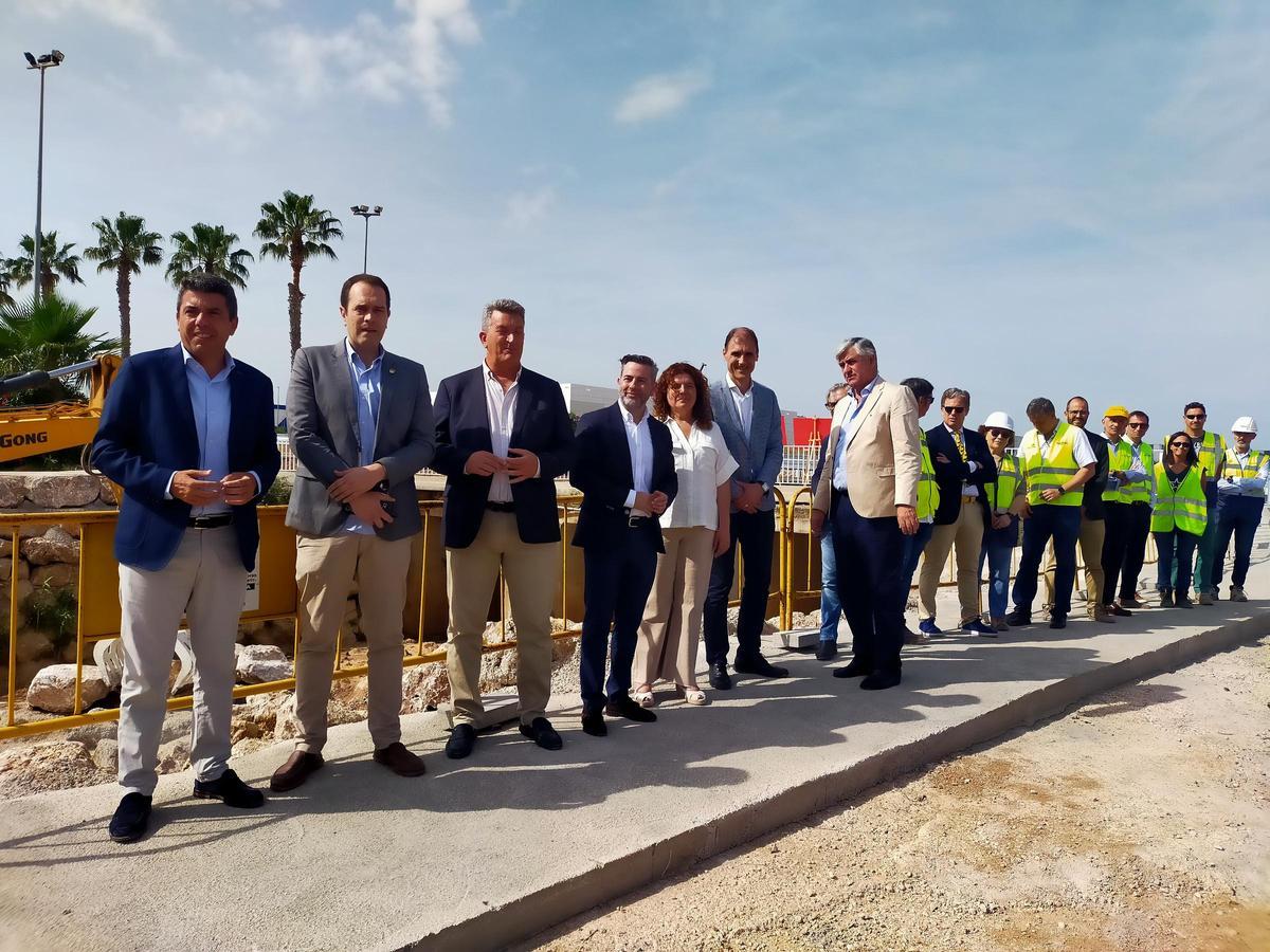 Visita a las obras