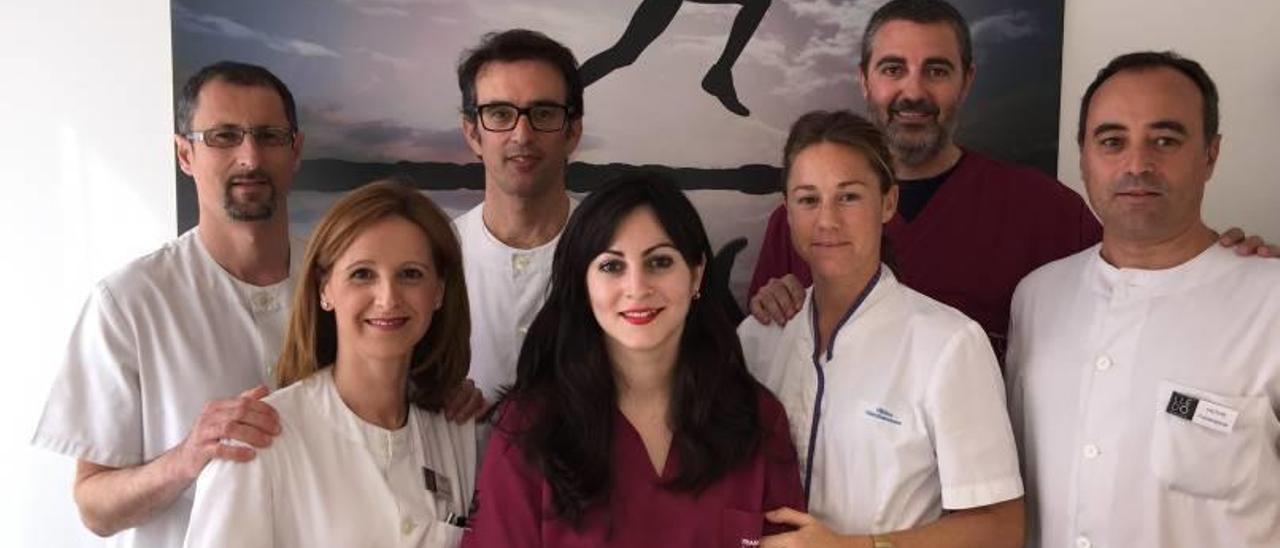 El equipo de Lledó Fisioterapia Especializada.