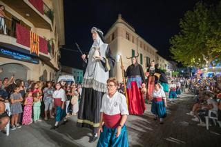Volksfest "La Beata" auf Mallorca: Bis in die Nacht feierten Bewohner und Besucher in Santa Margalida