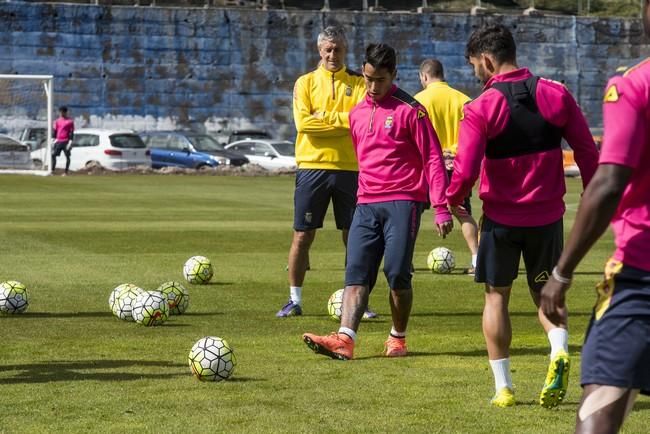 Entrenamiento de la UD Las Palmas