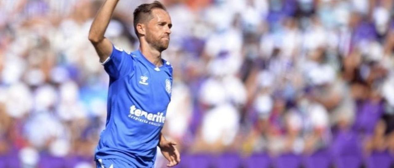 Míchel Herrero, en su visita a Zorrilla para jugar contra el Valladolid.