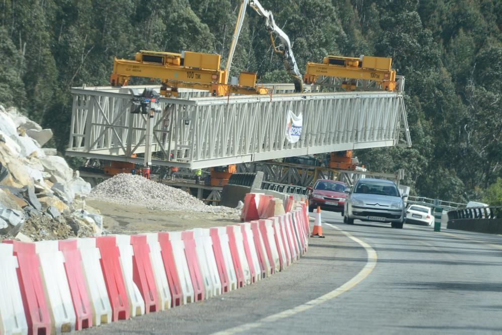 Sondeos en el túnel del corredor de Morrazo para i