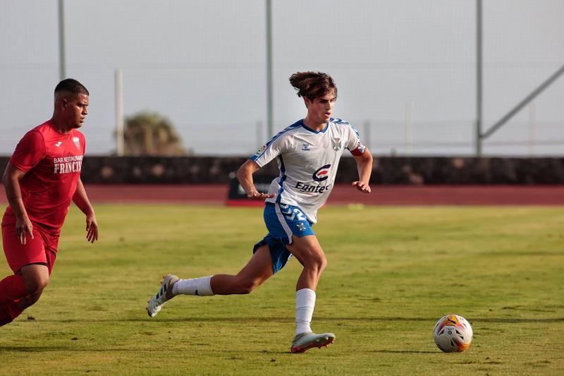 Primer partido amistoso del CD Tenerife, contra el Águilas