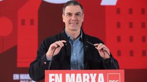 El presidente del Gobierno, Pedro Sánchez