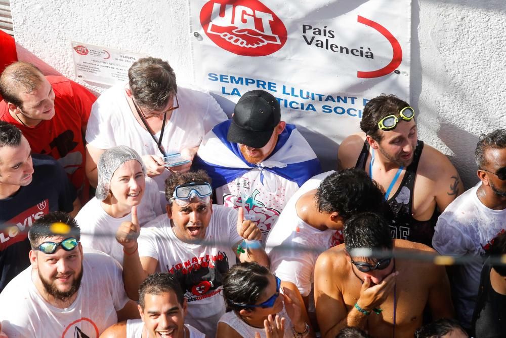 Tomatina de Buñol 2018.