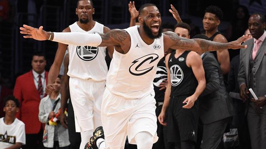 LeBron también es el rey del ‘All Star’