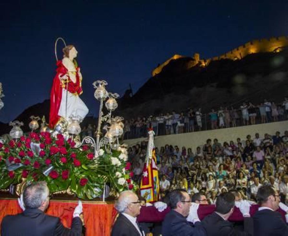 La histórica patrona ya dispone de una talla que se puede visitar en la ermita de San Blas.