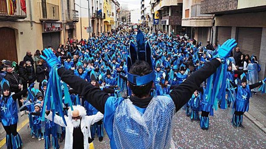 Rua del Carnaval de Banyoles de l&#039;any passat.