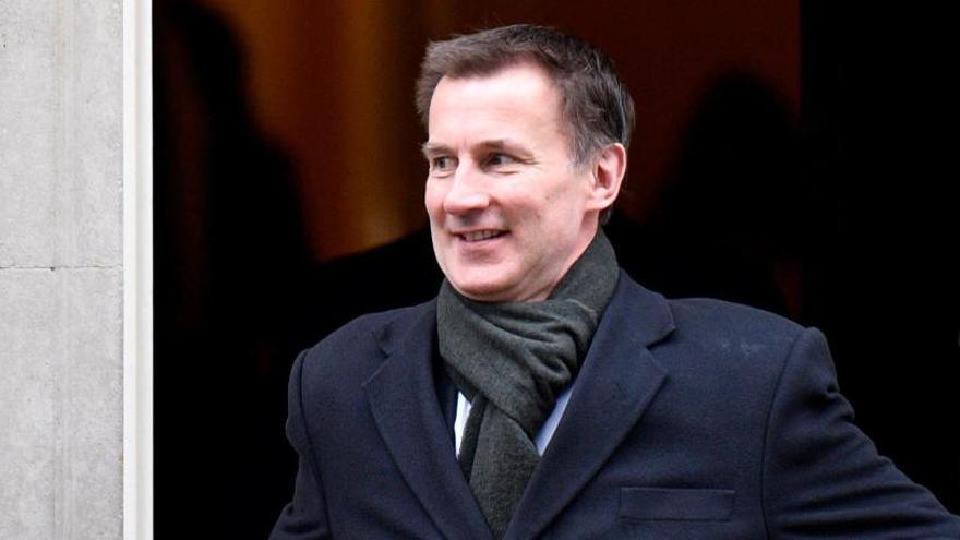 el ministro de Asuntos Exteriores británico, Jeremy Hunt.