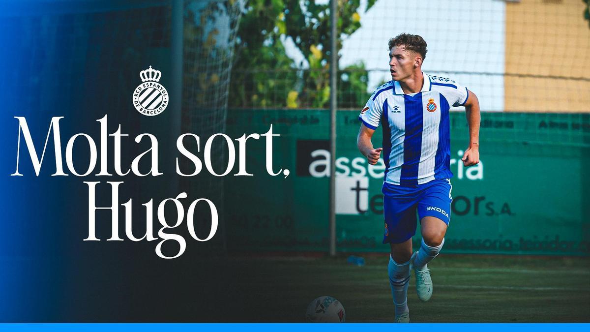 Hugo Pérez, cedido al Huesca