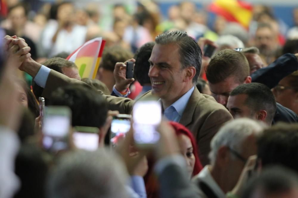 Acto de Vox en el pabellón de Ciudad Jardín