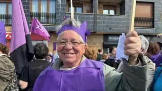 Rosario Bobes, pensionista: "Somos las mayores, las viejas a las que nadie quiere nombrar"