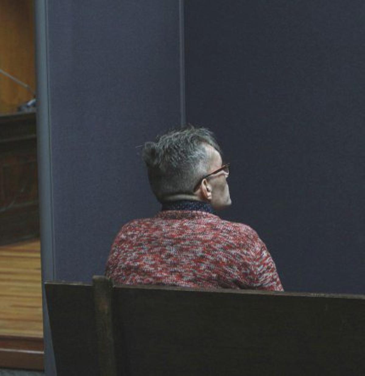 El acusado, en el juicio. | IÑAKI OSORIO