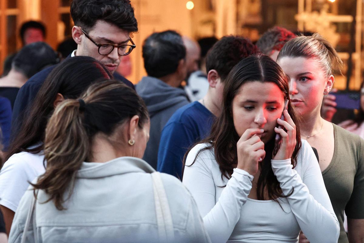 Las imágenes del apuñalamiento múltiple en Sidney