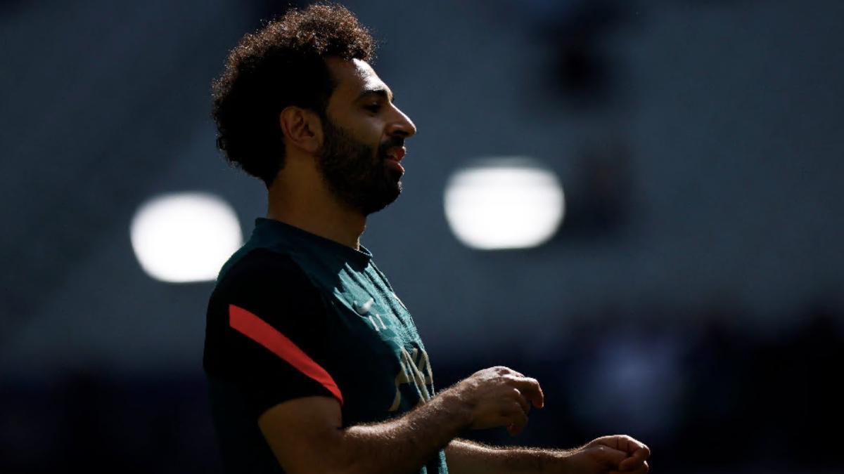 Salah en la previa de la final de la Champions