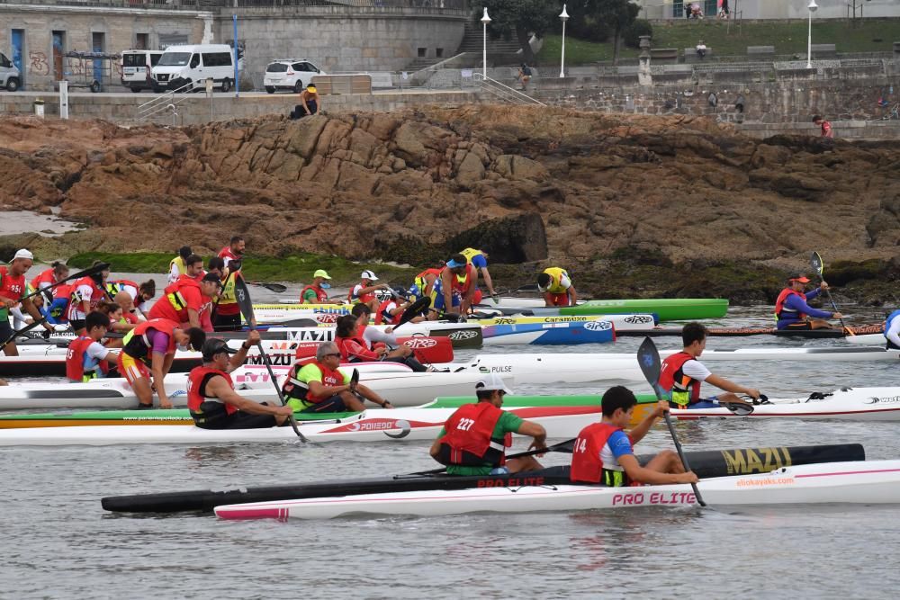 300 palistas en la Ocean Race A Coruña 2020