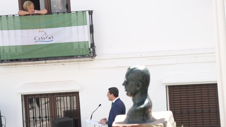 Andalucía invoca a Blas Infante en la plaza de su pueblo