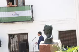 Andalucía invoca a Blas Infante en la plaza de su pueblo