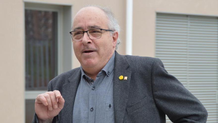 El conseller d&#039;Educació Josep Bargalló va visitar l&#039;escola de Sant Joan de Berga el 30 d&#039;abril