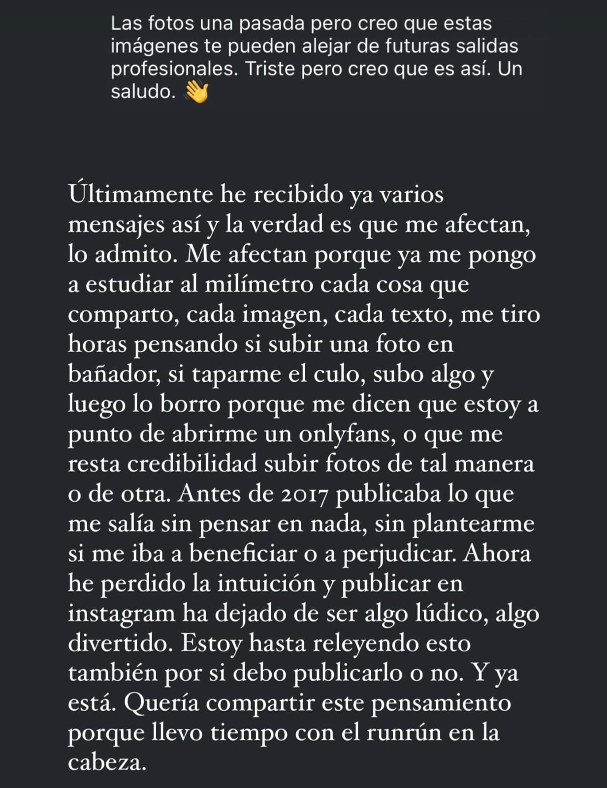 La explicación de Ricky Merino a los comentarios despectivos