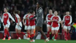 Russo liquida al Real Madrid femenino y el Arsenal pone el techo de cristal a Toril en otra decepción europea
