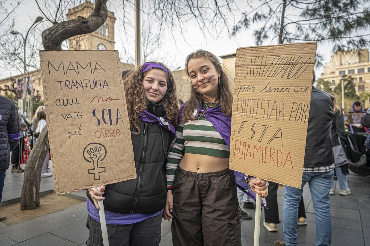 Manifestación del 8M en Barcelona