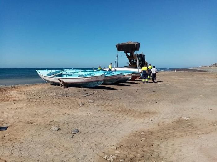 Domingo de la fase 2 en las playas del sur