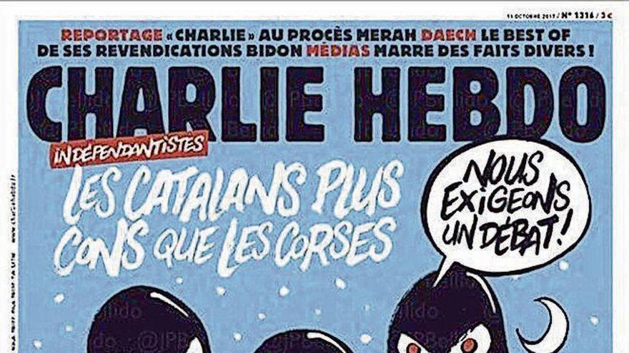 Portada del semanario satírico francés &quot;Charlie Hebdo&quot;. // FDV