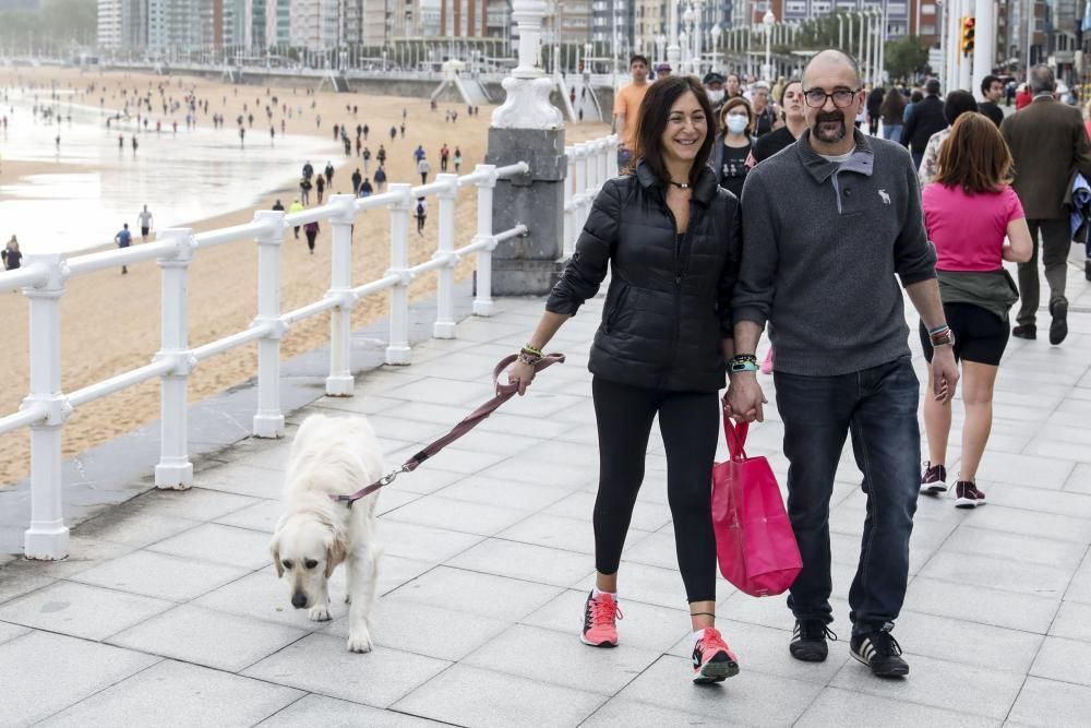 Inicio de la desescalada en Gijón