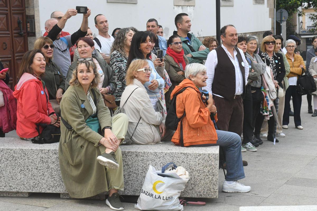 Teatro en la calle sobre el pasado marino de A Coruña