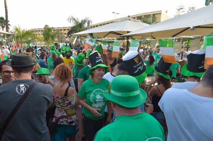 17-03-2019 SAN BARTOLOMÉ DE TIRAJANA. Celebración del dia de San Patricio.   Fotógrafo: ANDRES CRUZ  | 17/03/2019 | Fotógrafo: Andrés Cruz