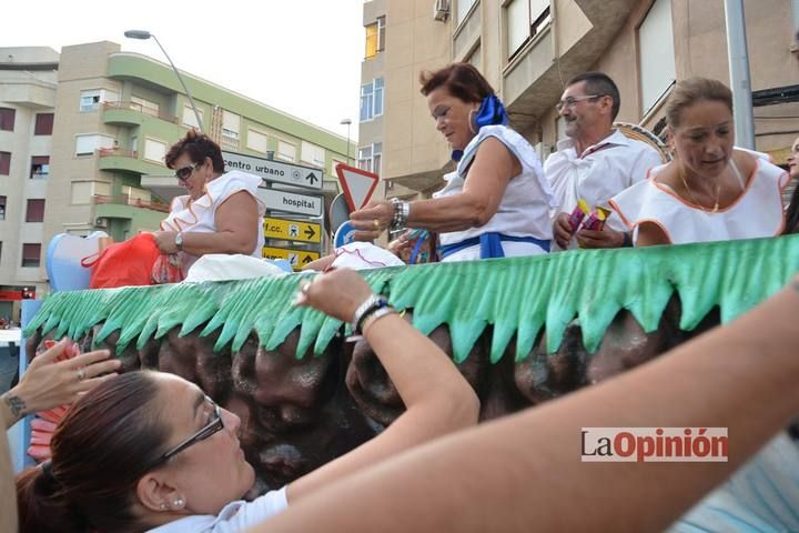 Desfile de carrozas Fiestas de Cieza 2015