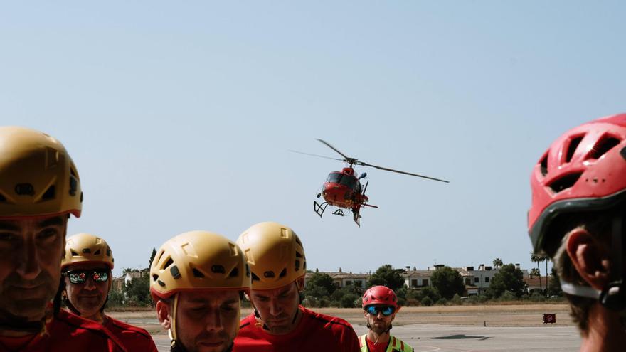 Presentan el &#039;Milana&#039;, el nuevo helicóptero de los Bombers de Mallorca para reforzar la actuación en rescates, emergencias e incendios