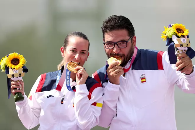 Alberto Fernández y Fátima Gálvez conquistan el oro en tiro olímpico