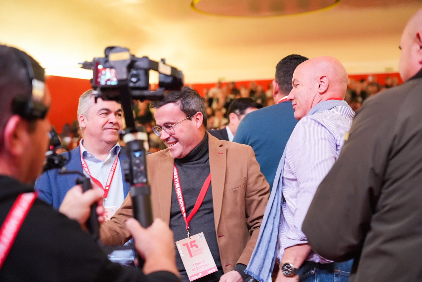 XV Congreso regional del partido en Plasencia