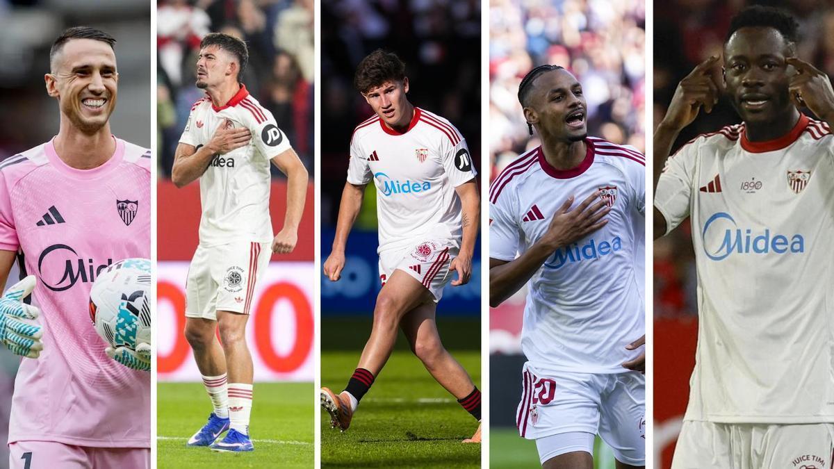 Vlachodimos, Kike Salas, Oso, Sow y Akor Adams: ¿Quién ha sido para ti el mejor jugador del Sevilla esta temporada?