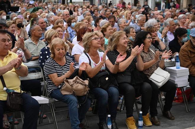 Las fotos del tributo a Rocío Jurado en el día de los mayores de las fiestas de Almassora