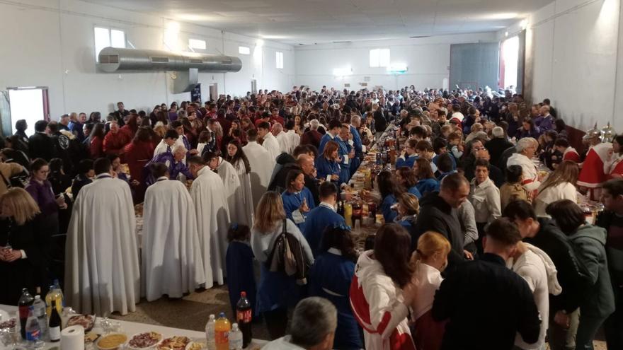 Letux albergó este año el Encuentro de la Amistad que sirve de antesala a la Semana Santa. | SERVICIO ESPECIAL
