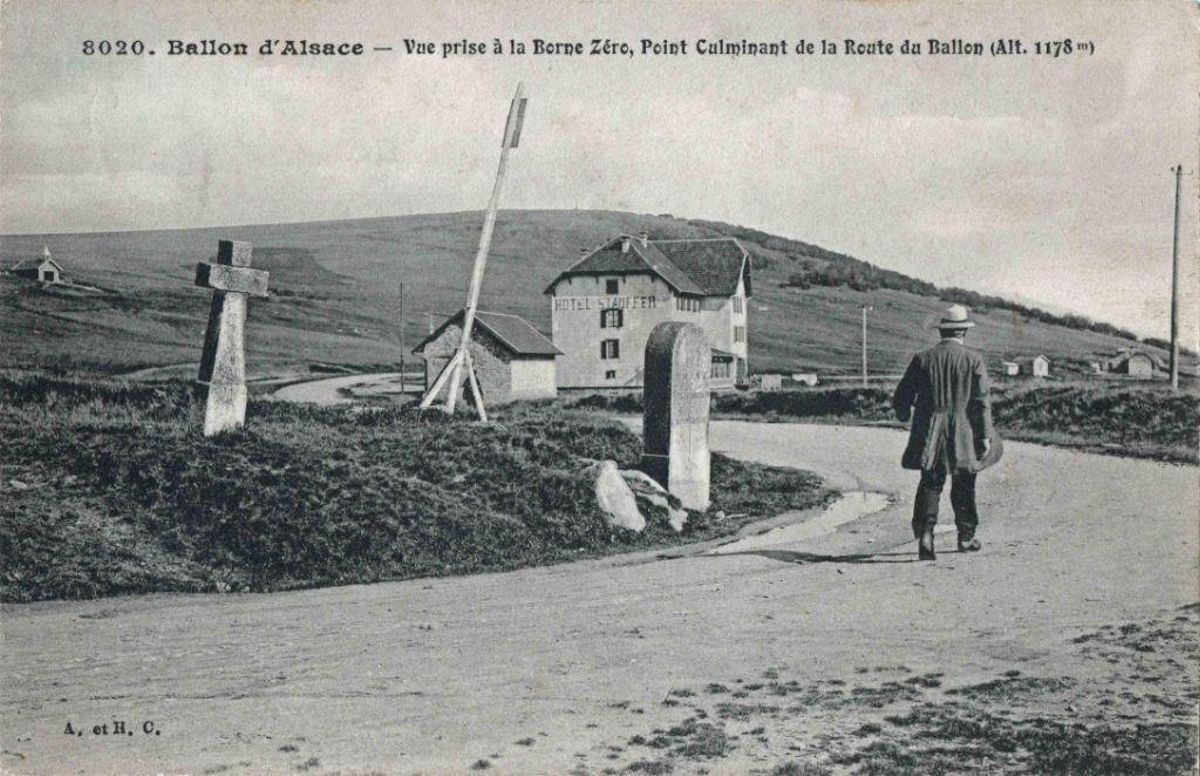 El Balón de Alsacia, primer puerto en la historia del Tour