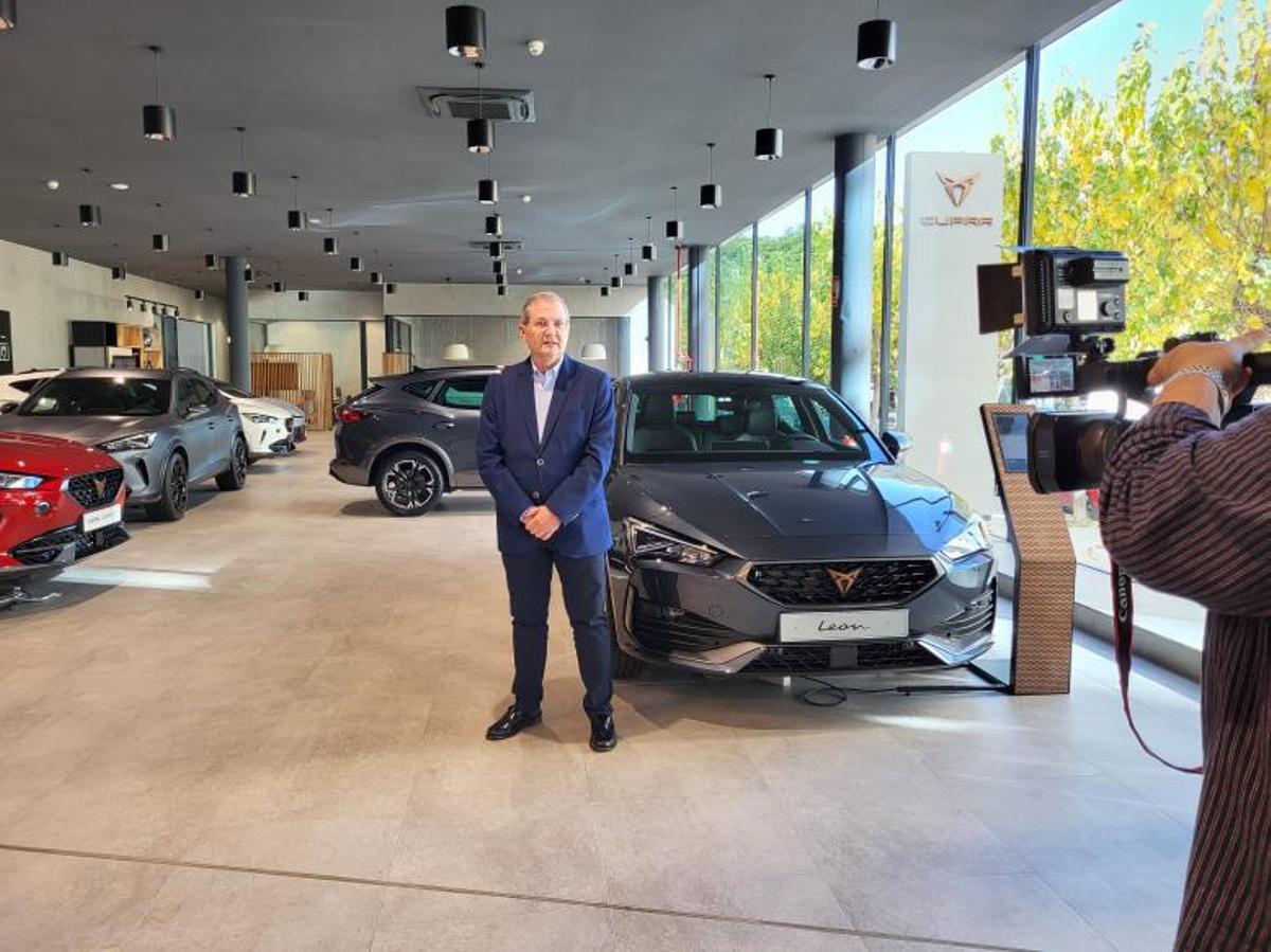 Antonio Nicolás, gerente de Cupra Garage. | F.F.