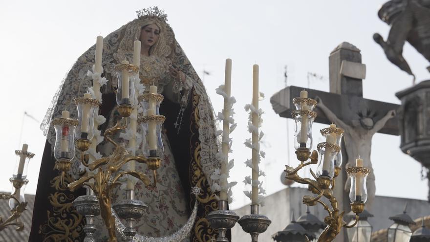 Exposición de la corona canónica de la Virgen de la Paz