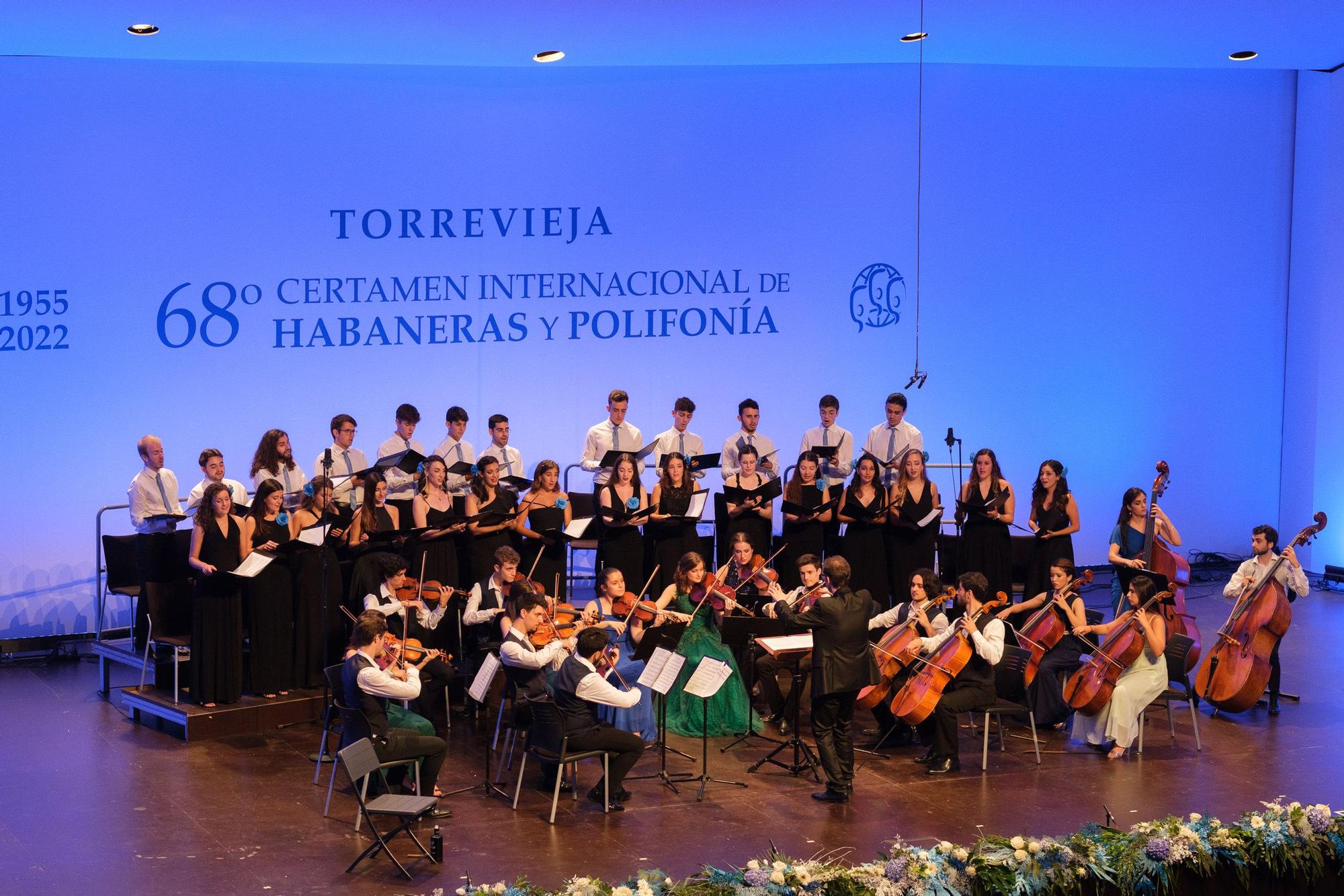 Velada inaugural del Certamen Internacional de Habaneras y Polifonía de Torrevieja