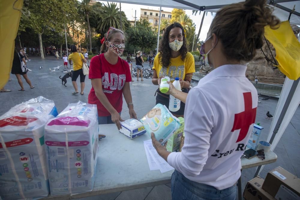 Canamunt y Canavall comienzan la recogida de alimentos