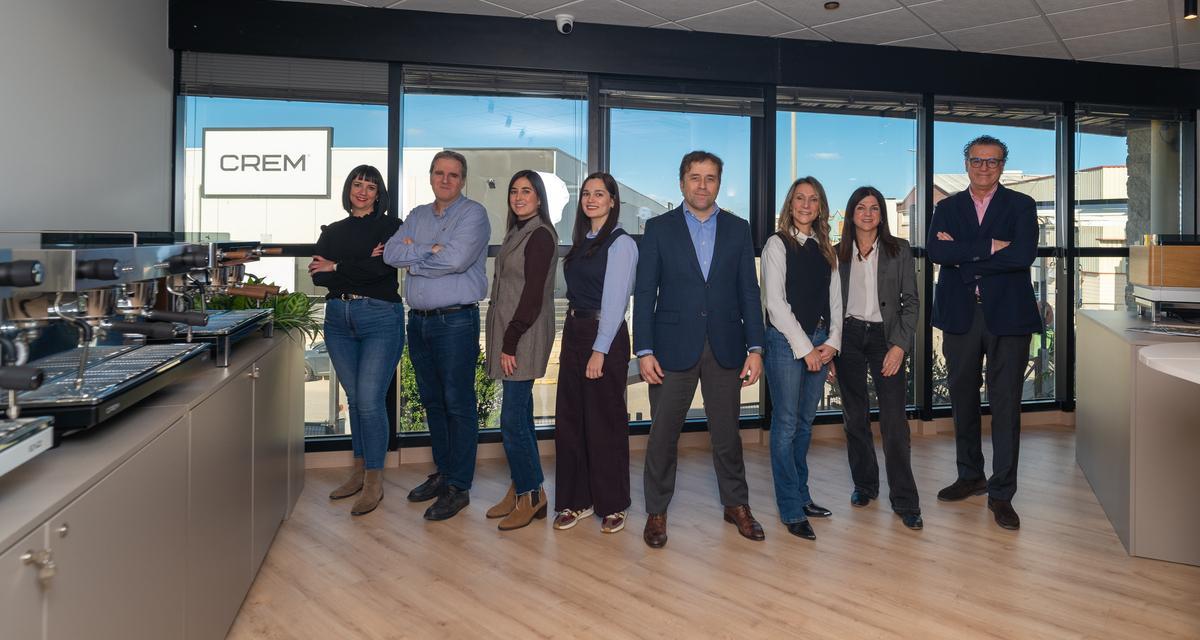 Equipo directivo de Crem International Spain.