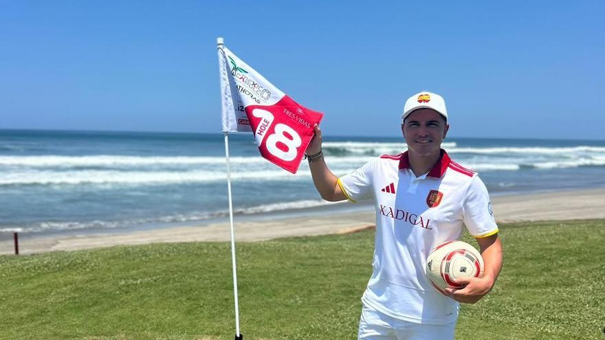 Airam Cabrera encuentra en el footgolf una nueva etapa tras su retirada del fútbol profesional