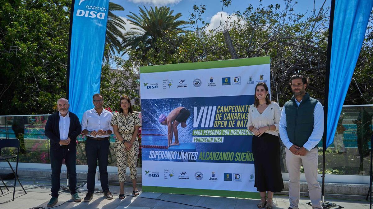 Presentación del Campeonato de Canarias Open de Natación Adaptada Fundación DISA 2026