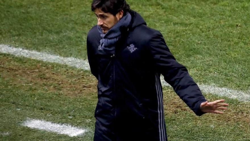 Víctor Sánchez del Amo, en el Vicente Calderón.